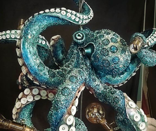 You Need to Check Out This Octopus Chandelier