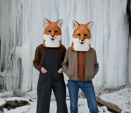 Artist Creates Large Animal Masks