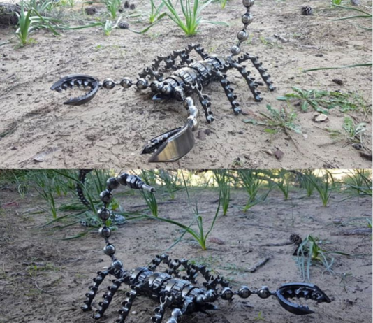 Engineer Uses Scrap Metal And Creates Remarkable Sculptures