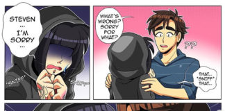 Artist Depicts Everyday Life With Her Husband, Cat, and Dog