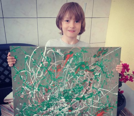 5-Year-Old Artist With Autism Creates Amazing Paintings