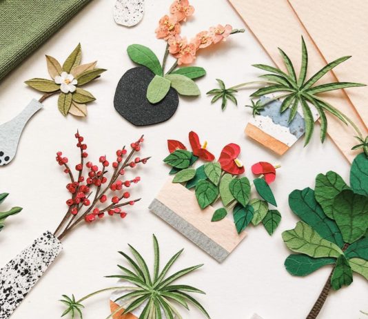 Paper Plants and Flowers by Tania Lissova