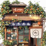 Angela Hao Captures the Aesthetics of Japanese Storefronts in Her Illustrations