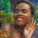 The Beautiful Mosaic Portraits of Charis Tsevis