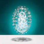 Glass Reproductions of Viruses and Bacteria by Luke Jerram