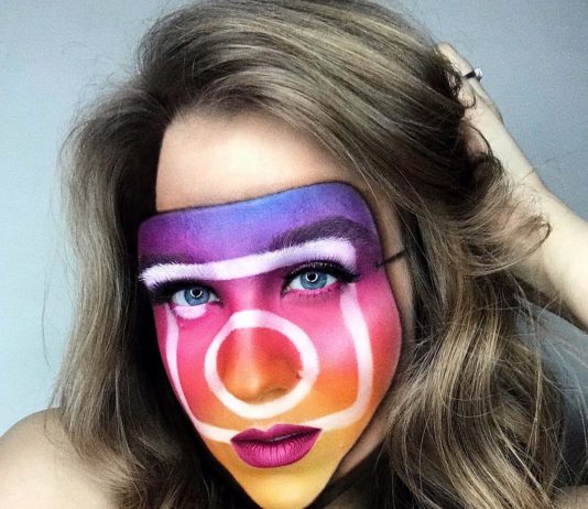 Makeup Artist Uses Her Body as a Canvas to Create Stunning Illustrations
