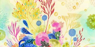 Organic Shapes Create Otherworldly Experience in Yellena James’ Abstract Paintings