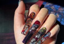 Vivian Xue Rahey Creates Pop Culture Art on Nails