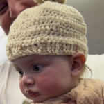 Stranger Makes a Crochet Beanie for a Well-Behaved Baby on Its First Flight