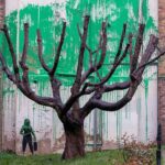 Banksy Paints a New Mural in London