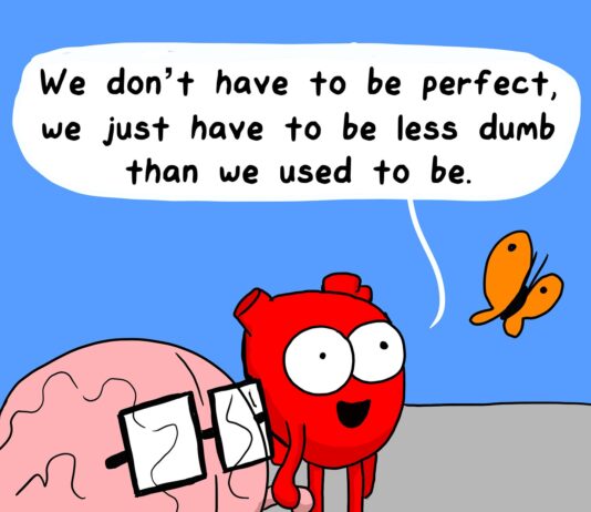 Heart and Brain Comics Imagine What Would Happen if Human Organs Could Talk