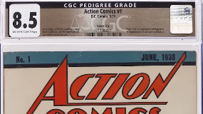 Copy of “Action Comics” #1, First Superman Comic, Sells for Record $6 Million