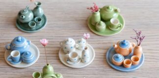 This Miniature Pottery by Hamish Bassett is Adorable