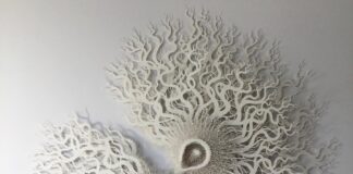 Rogan Brown Creates Complex Paper Sculptures Inspired By Science