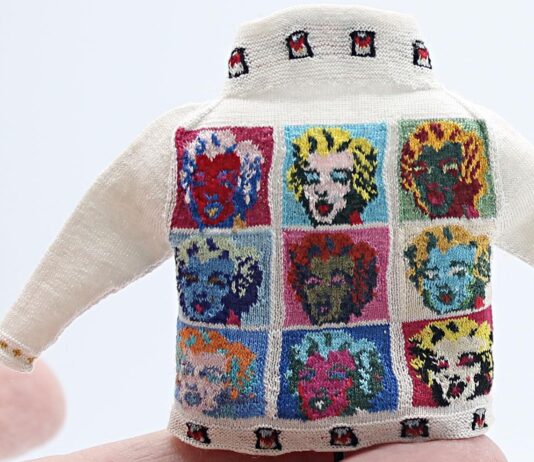 Fiber Artist Creates Adorable Miniature Sweaters