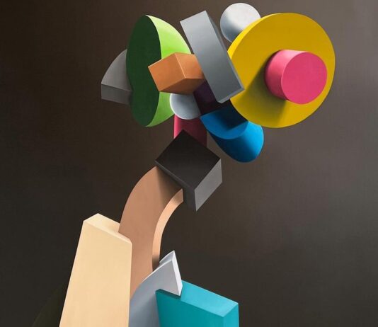 Jason Boyd Kinsella Uses Geometric Forms to Create Abstract Portraits