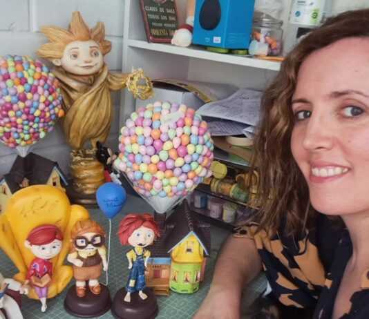 Dani Veliz is Crafting Amazing Porcelain Figurines Inspired By Pixar’s “Up”