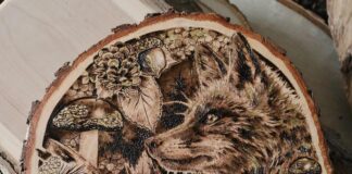 Court O’Reilly’s Woodburning Art is a Love Letter to Nature