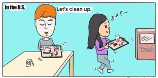 Artist Showcases Differences Between Asian and American Cultures Through Funny Comics