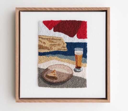 Artist Captures Moments From Her Trip to Portugal Through Punch Needle Artworks