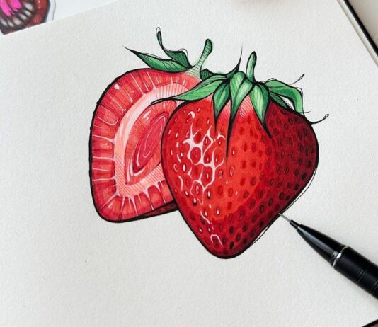 Taisija Kalinina’s Food Illustrations Are a Delicious Delight
