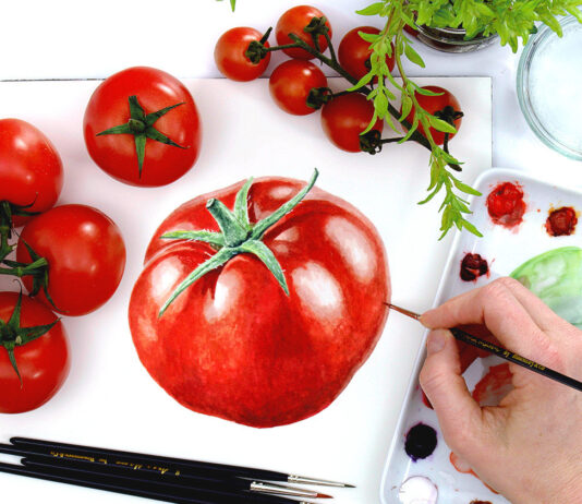 Anna Mason Will Rock Your World With Her Food Watercolor Paintings