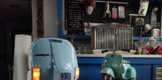 Spanish Designers Reimagine Vespa Scooters as Chairs