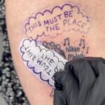 Tattoo Artist Makes Lyrics Video for Talking Heads’ “This Must Be the Place” Using Tattoos