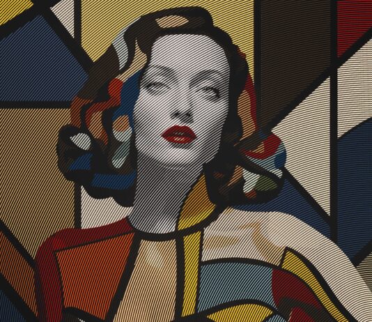 Artist Creates Captivating Portraits by Using Cake Piping Bag