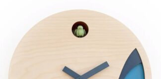 Design Studio Creates Colorful and Modern Takes on Cuckoo Clock