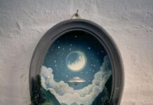 UFOs Visit Earth’s Beautiful Landscapes in Caroline Dewison’s Miniature Dioramas