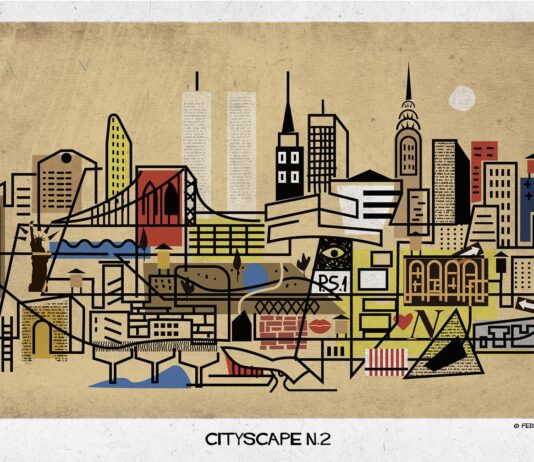 Visual Artist Creates Minimalistic Illustrations of Metropolitan Cityscapes