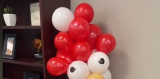 Woman Brings Laughs to Social Media with Her Attempt to Make Balloon Santa