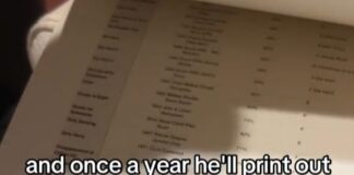 Dad Goes Viral for Rating and Keeping Track of Every Movie He’s Ever Watched