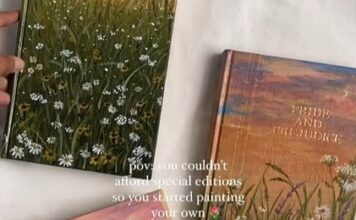 Posies & Pages Transforms Her Favorite Books Into Works of Art