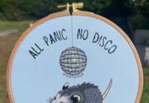 The Artful Possum’s Animal Embroidery is the Best Kind of Quirky